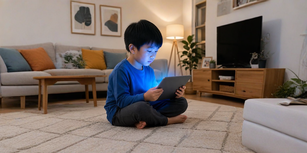 Impact of Blue Light on Children's Eyes